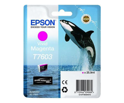 Tusz do drukarki Epson T7603 vivid magenta 25,9ml 1400str.